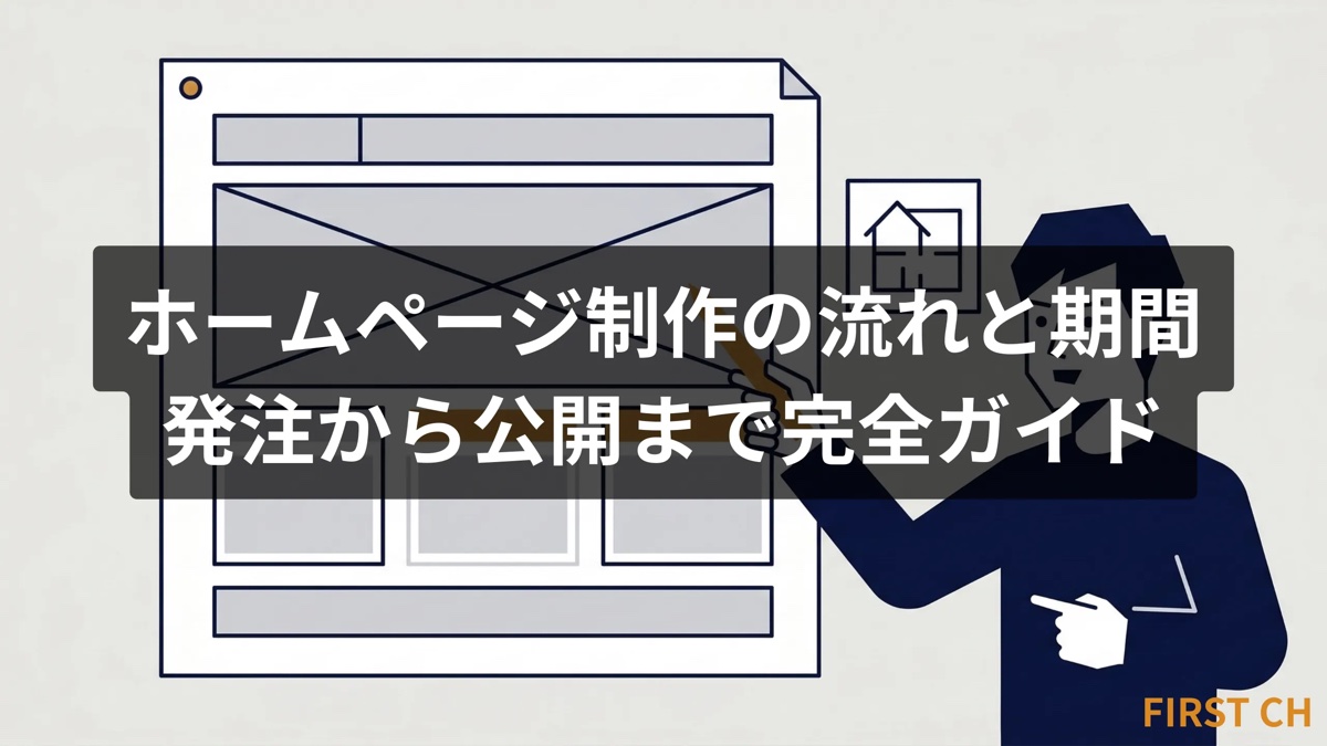 ホームページ制作の流れと期間｜発注から公開まで完全ガイド